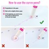 Curve Highlighter Set, Roller Dual Tip Curves Highlighter, Hand Account