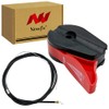 NewJ's Universal 65" Lawn Mower Throttle Cable Switch Control Throttle