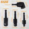 LEONTOOL Flexible Drill Bit Extension Set with Right Angle Drill