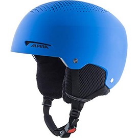 ALPINA Unisex - Children, ZUPO ski helmet, blue matt, 46-48 cm