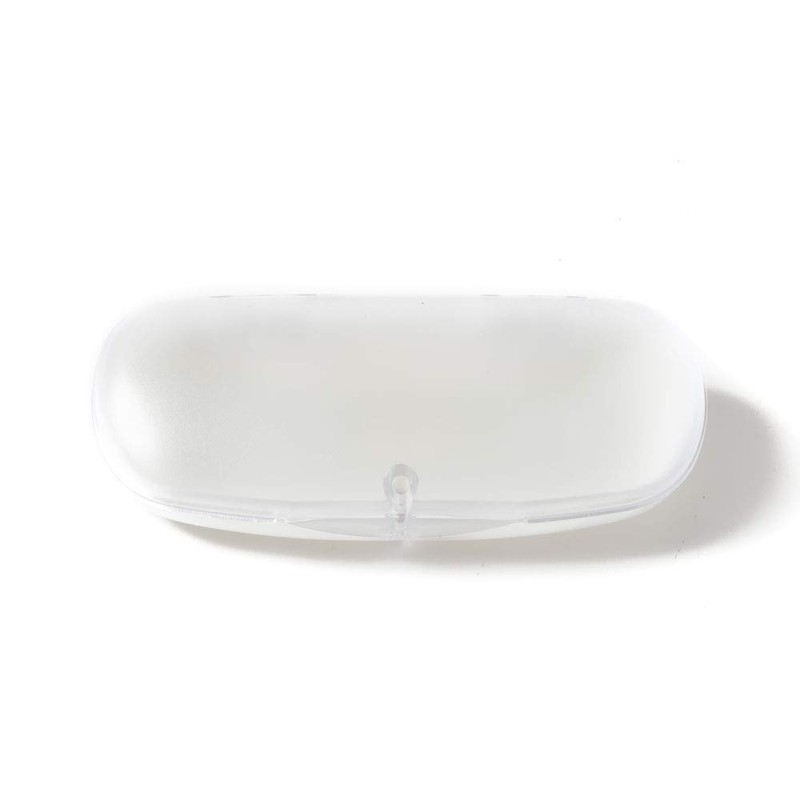 MIDI ps135 Glasses Case, Surface Mat, Clear Type, Plastic Case,