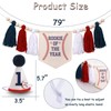 Rookie of the Year First Birthday Baseball High Chair Banner