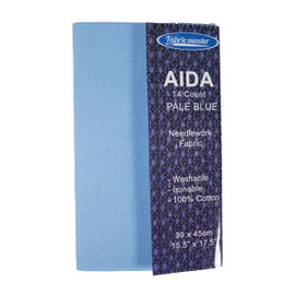 Mouldmaster Aida 14 Count Pale Blue 39x45cm