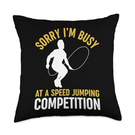 Jump Rope For Adults Rope Skipping Weighted Jump Rope Throw Pillow