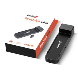 Carlinkit FireDrive Link Adapter – Konvertiert kabelgebundenes CarPlay zu HDMI, Streamen von Audio & Video im Auto, kompatibel mit Fire TV Stick