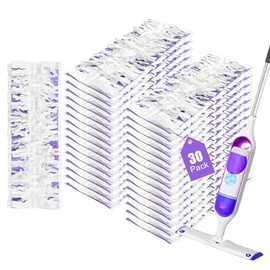 30 Count Disposable Power Mop Refills for Swiffer Power Mop Multi-Surface Mop，Power Mop Pads for Swiffer PowerMop Wood Mop,Compatible with Power Mop，Power Mop Pads Refills for Floor Cleaning