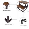YAKANJ Step Stools for Adults Kids,Heavy Duty Sturdy Step Stool