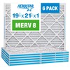 Aerostar 19.875x21.5x1 MERV 8 - 6 Count - High Efficiency