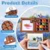 Mini Palette, Mini Watercolour Set, 15 Grids Portable Sketchbook Palette,