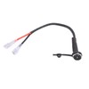 Power Plug Connector Replacement Part with Dust Cover, Compatible with