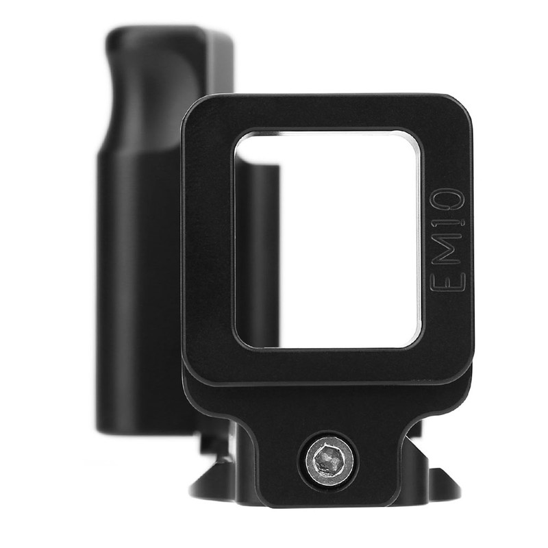 L Shaped Vertical Quick Release Plate Bracket Hand Grip Holder