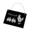 'Chicken Coop' Engraved Slate Board Ideal as a Gift