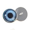 10mm - 30mm Blue Dog Realistic Button Eyes Sew On