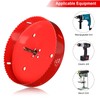 Hole Saw 7-1/2" (190mm) for Wood, 7.5 inch HSS Bi-Metal