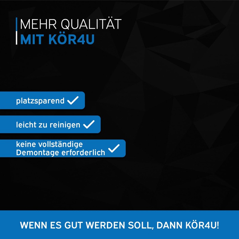 kör4u Plastic Siphon 1 1/4 Inch x 32 mm for