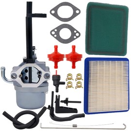 591378 Carburetor with 491588S Air Filter for BS 697978 796321 696132 696133 796322 697351 699958 699966 698455 695918 694952 695919 695920 695328 Generator Carburetor, 591378 Carburetor