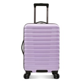 US Traveler U.S. Traveler Boren Carry-on 22" Hardside Spinner Luggage w/ USB Port - Lavender