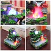 OCASAMI Indoor Rockery Waterfountain, Rockery Tabletop Fountains Desktop Fountain Waterfall