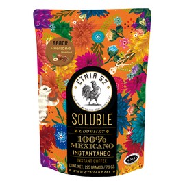 Etnia 52, Café Soluble Instantáneo Sabor Avellana, 225 gr