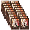PETAFLOP Wooden Bulk 5x7 Picture Frame Set of 18, Rustic