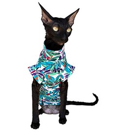 Kotomoda Cat Wear T-Shirt Leaves (XS)