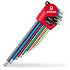 Wiha ErgoStar MagicRing® Colour Hex Ball End L-Key Set, 9