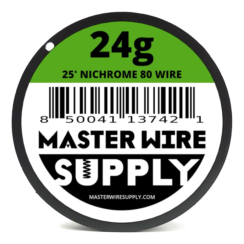 Nichrome 80-25' - 24 Gauge Wire - 25ft - 0.51mm