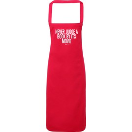 Hippowarehouse never judge a book by its movie Apron kitchen cooking painting DIY onesize adult