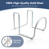 Heavy Duty Garden Hose Holder for Fence, Fits 2" Railings,