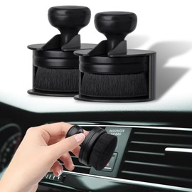 Lecctso Tire Brush, Wheel Brush, Soft Bristle Wheel Cleaner Brush with Seal Cover, Car Cleaning Supplies for Auto Interior Exterior Dust Cleaning Universal Car Detailing Brush Fits for All Cars