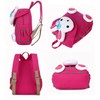 J26 Bunny Rabbit 3D Motif Children's Backpack Nursery Rabbit Satchel