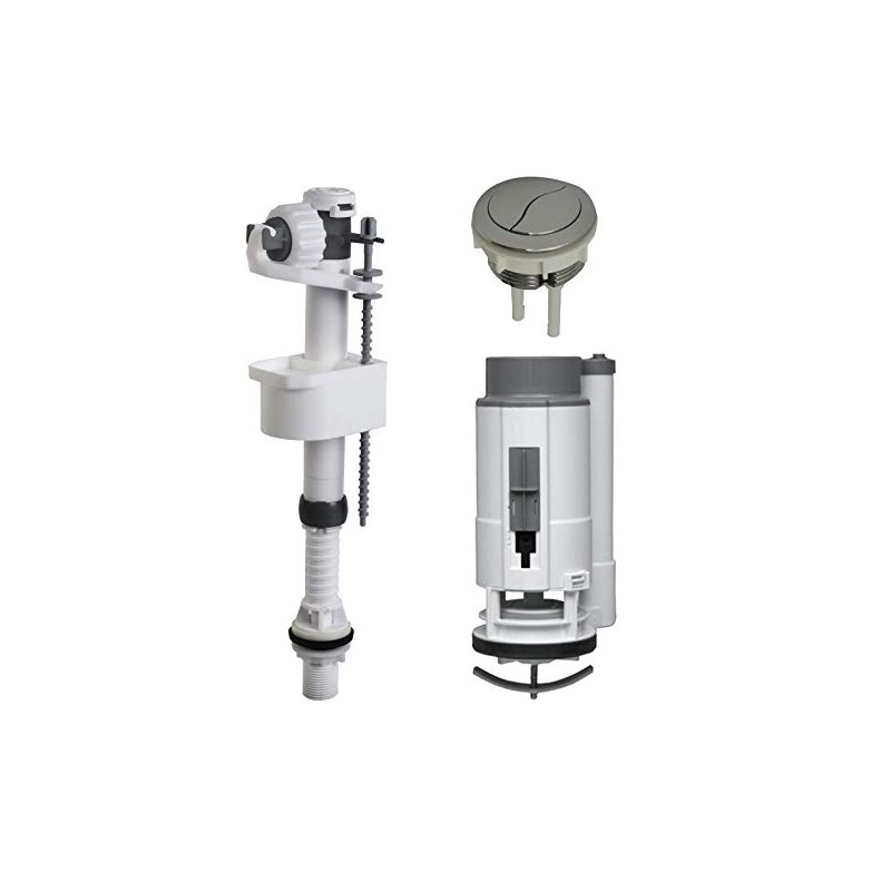 Kit Completo de Descarga Dual para Sanitarios de una Pieza