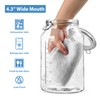 1 Gallon Super Wide Mouth Glass Storage Jars with Airtight