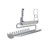 ClosetMaid 78060 Sliding Tie and Belt Rack for Wire Shelving