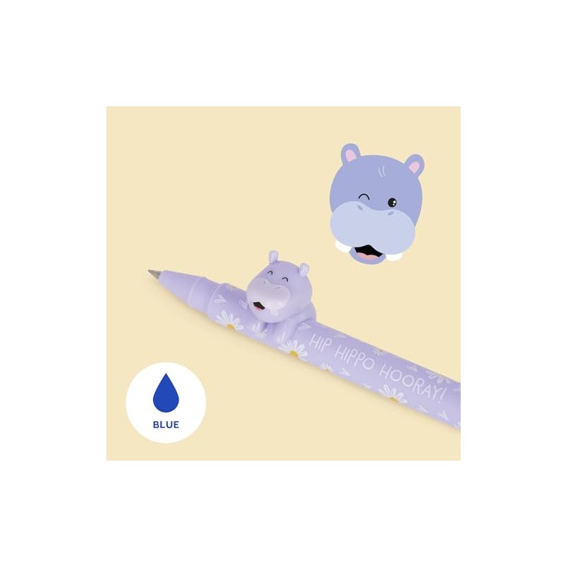 LEGAMI - Lovely Friends Hippo Theme Gel Pen - Decorative