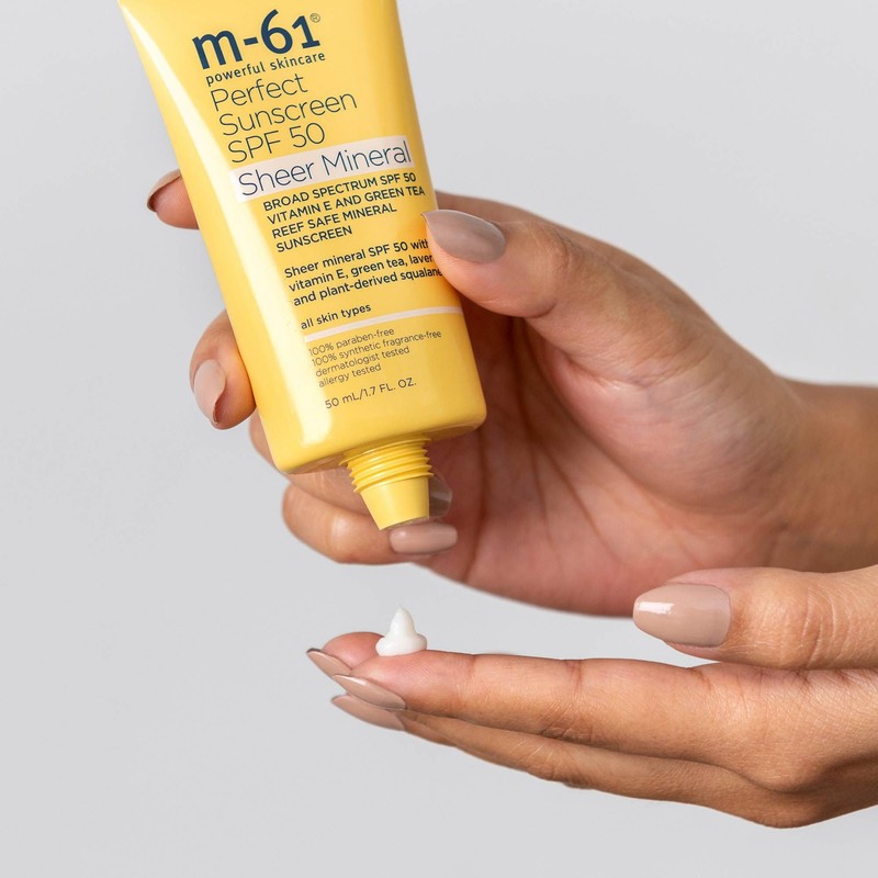 M-61 Perfect Mineral Sunscreen SPF 50 - Sheer | Sheer,