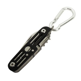 Adventure Club Workshop WL 12 Value Tool with Carabiner Black