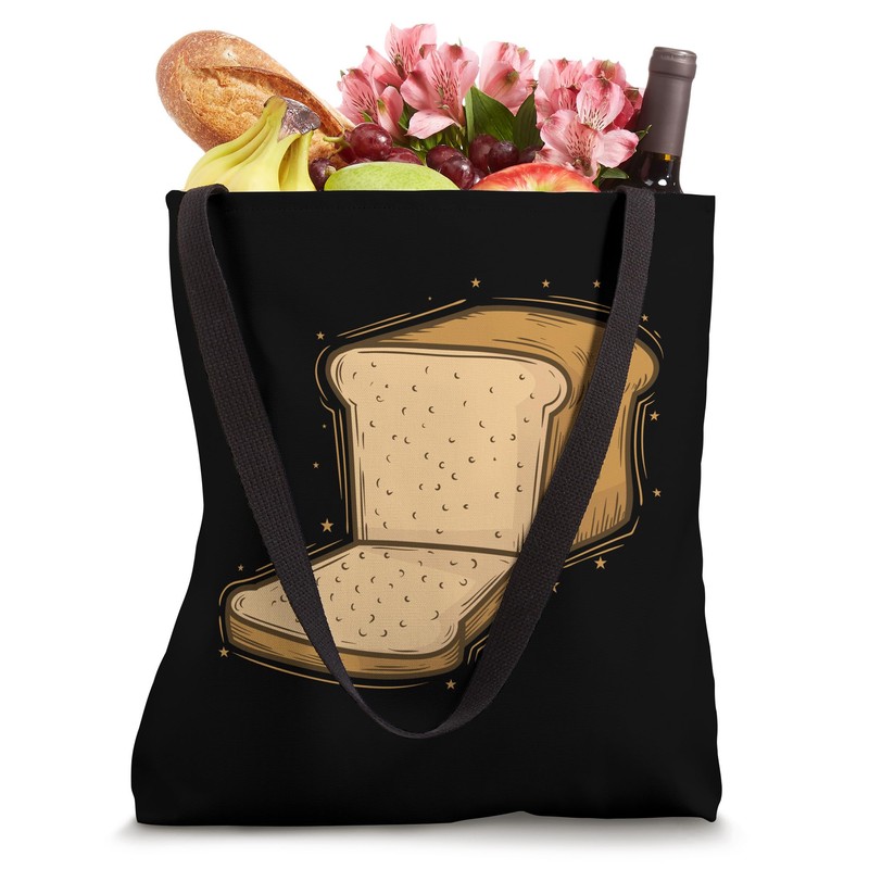 Toast Bread Food Baker Tote Bag