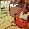 Fender シールドケーブル Professional Series Instrument Cable, Straight-Angle, 10', Black