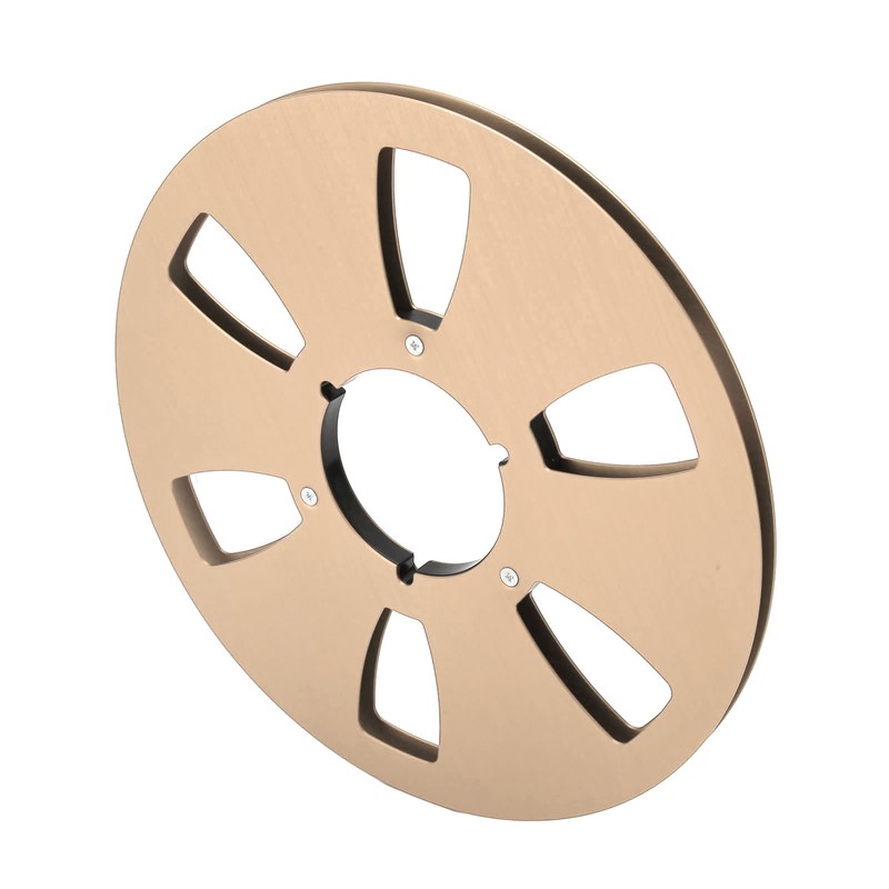 1/4 10.5 Inch Empty Takeup Reel 6 Hole Aluminum Alloy
