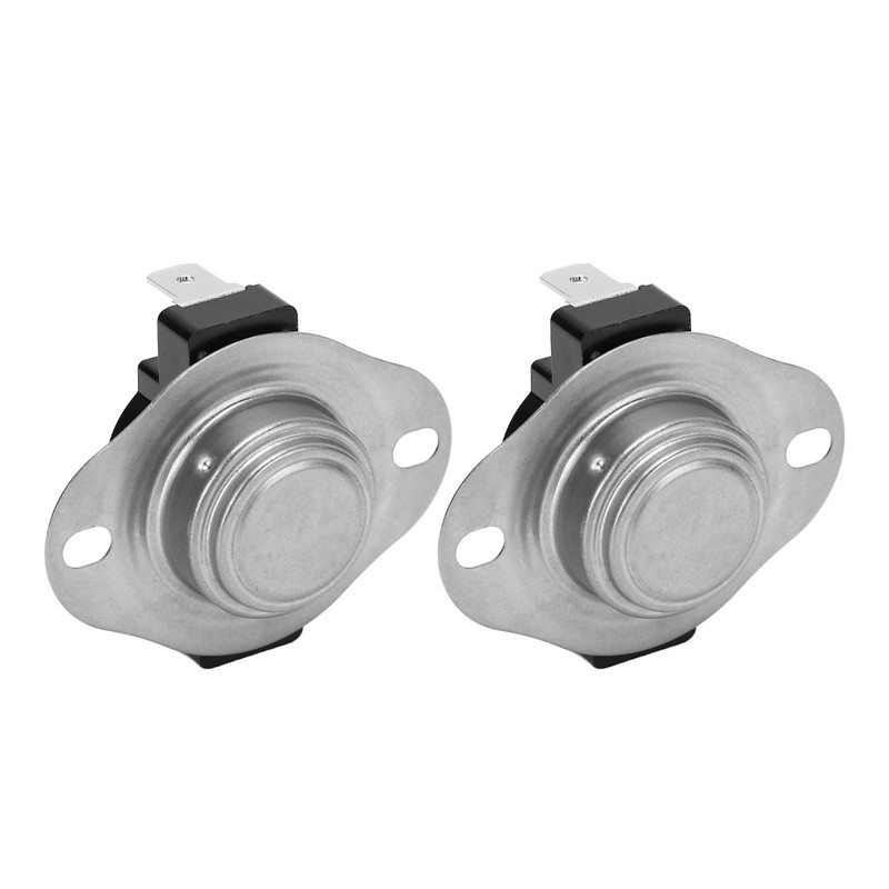 2PCS Snap Disc Temperature Switch Bimetal Engineering Plastic 25A Thermostat