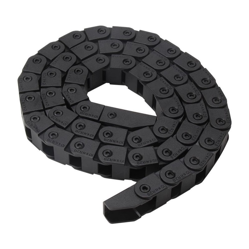 Cable Drag Chain, Black Flexible Drag Chain 1M Towline for