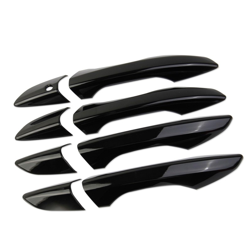 crosselec Carbon Fiber Door Handles Trim Cover Accessories for 2022-2025