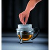 Bodum CHAMBORD Tea Pot (Coloured Plastic Lid, Filter, Heat-Resistant, 1.0