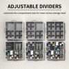 Aokeyee Shoe Organizer for Closet,2 Pack Foldable Shoe Storage Organizer