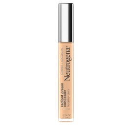 Neutrogena Neutrogena Healthy Skin Radiant Brightening Cream Concealer with Peptides & Vitamin E Antioxidant,Lightweight Perfecting Concealer Cream,Non-Comedogenic,Sugar Light 03 with warm undertones,0.24 oz