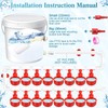 Tiangrid Complete Set Pipeline Automatic Poultry Nipple Waterer, 1/2" PVC