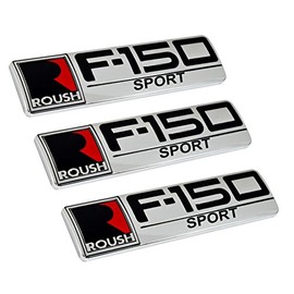 Fender & Rear Tailgate Emblems - 8" Long Complete Set for Roush F-150 Sport Truck