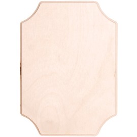 Walnut Hollow 24622 Baltic Birch French Corner Plaque, 5 by 7-Inch