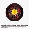 PEGGY11 Volcano-Shaped Silicone Slow Feeder Bowl for Dogs